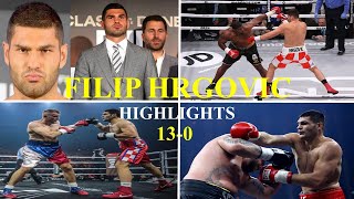 Filip Hrgovic Highlights amp Knockouts  11 KOs [upl. by Kitarp]