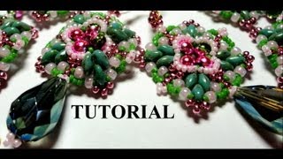 DIY Video Tutorial superduo perline parure Bon Bon Style [upl. by Vary828]