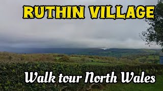 walk tour in Ruthin village North Wales [upl. by Bigod659]