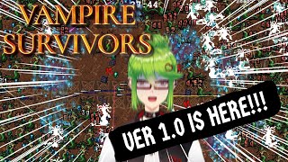 The Quest for 100 Unlocked 【VAMPIRE SURVIVORS】 ReyNOW VTuber ENVTuber [upl. by Eerazed]