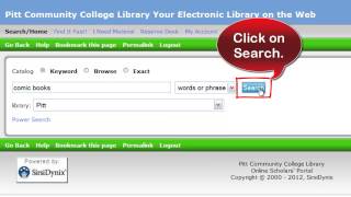 Library Catalog Basic Search [upl. by Mel]