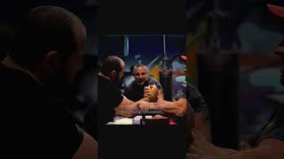 Dennis put David dadikyan on his place shorts armwrestling [upl. by Foushee]