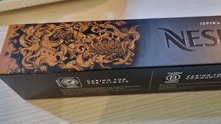 Nespresso Livanto is a medium roast of Latin American arabica coffee Unboxing 2024 [upl. by Nawyt835]