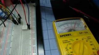 Simple Darlington Joule Thief [upl. by Anyrtak]