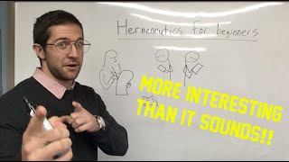 Intro to Hermeneutics in under 5 minutes [upl. by Stephannie]