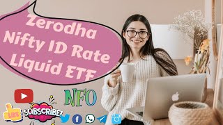 Zerodha Nifty 1D Rate Liquid ETF  NFO finnaceknow [upl. by Kinch]