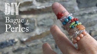 Comment faire une Bague de perles [upl. by Bengt500]