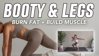 BUILD A BOOTY  burn fat 🥵 LOWER BODY WORKOUT [upl. by Oiram]