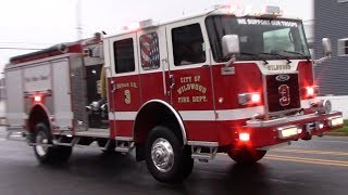 Fire Trucks Responding Compilation Part 31  Firsts Of The Year [upl. by Monda]