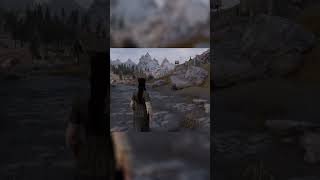 Short Walk In Skyrim Tundra Homestead to Whiterun Market Part 1 [upl. by Inasah]