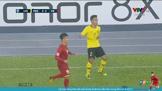 Chung kết lượt đi AFF CUP 2018 Việt Nam vs Malaysia Full Hiệp 1 [upl. by Rebmeced]