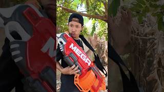 NERF WAR GUN VS GUN P6 nerf nerfgun nerfwar xshot sungnerf igaming car rc boat weapon [upl. by Leinnad]