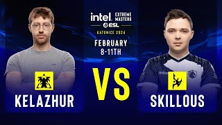 Kelazhur vs SKillous  IEM SC2 Katowice 2024  Group Stage [upl. by Aikin]