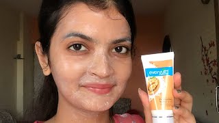 How to use Face Scrubs  Everyuth Scrub  How to Apply Face Scrub at Home Hindi  Itsarpitatime [upl. by Granthem]