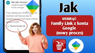 Jak usunąć Family Link z konta Google nowy proces  Usuń Family Link z konta Google [upl. by Phemia]