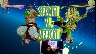 S BROLY V Z BROLY WHOS BETTER [upl. by Yrakcaz]