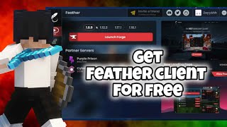 How to Get Feather Client for Free featherclient trending [upl. by Flower]