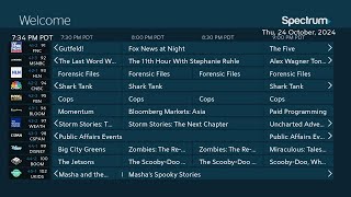 Spectrum TV Listings Channels Comfort Inn Ellensburg WA [upl. by Kcirdet504]