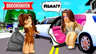 A ÓRFÃ DESCOBRIU TER UMA MÃE MILIONÁRIA  MINI FILME ROBLOX  Historinhas Brookhaven RP🏡  Roblox [upl. by Anitnatsnoc]