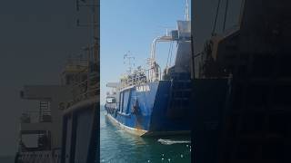 LANDING CRAFT VESSEL CAST OFF trending offshorevessel ship vessel lct landingcraft ship [upl. by Hallutama]