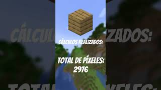 ¿Cuántos botones te debería de dar un bloque de madera viral shorts minecraft calculation [upl. by Yracaz]