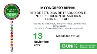 IV CONGRESO BIENAL  RELAETI  Domingo 13 parte 3 [upl. by Lose]