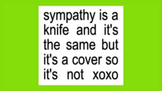 sympathy is a knife charli xcx cover by minh [upl. by Nayve751]