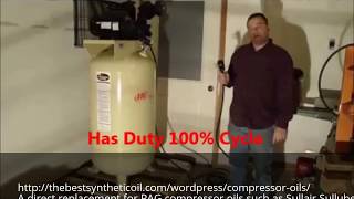 Compressor Oil Change in Virginia [upl. by Carilla]