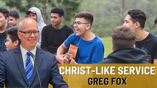 Gregory Fox Extending the Blessings of the Gospel Through ChristLike Service [upl. by Horick]