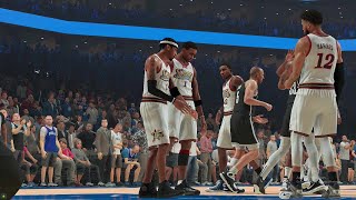 KOBE MAGIC SHAQ VS IVERSON TMAC AMARE NBA 2K24 MYLEAGUE [upl. by Elletnahc]