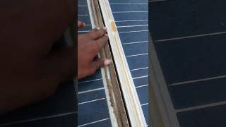 solar panel washing reels solar solarpanels solarenergy khansir viralshort [upl. by Pernell]