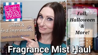 Fragrance Mist HAUL🛍🥰  New VANILLA ROMANCE🩷  Fall🍏 Halloween🎃 amp More  Bath amp Body Works [upl. by Amla]