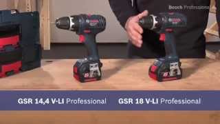 Mabéo Direct présente la perceuse visseuse BOSCH GSR 144 VLI Professional [upl. by Bonny562]