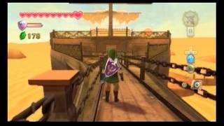 Skyward Sword The Sandship  Neat Bow Shot [upl. by Eanar]