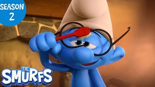 Brainy loses his Brain 🧠  EXCLUSIVE CLIP  The Smurfs 3D SEASON 2 [upl. by Eanod]