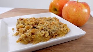 Crumble de manzana ¡un postre fácil y que no decepciona [upl. by Cassandry]