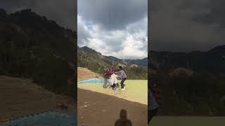 Parashoot paragliding pahadi mountains travel [upl. by Frick388]