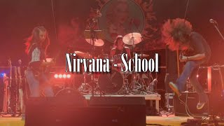 Kairos  quotSchoolquot by Nirvana Live at quotCavenago Summer Festivalquot [upl. by Aleyak479]