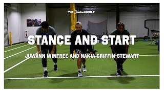 Stance and Start with Juwann WInfree and Nakia GriffinStewart [upl. by Gintz]