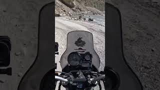 Offroading between Hunder and Pangong Tsu suneetsaxena BikerUSS Oct 2024 [upl. by Gnes]