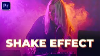 Quick Camera Shake Effect  Premiere Pro Tutorial [upl. by Eidas405]