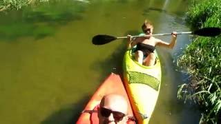 Spływ Kajakowy Wieprzem  Zwierzyniec Roztocze  Canoe Trip Roztocze Poland August 2016 [upl. by Kraul]