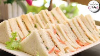 I Made these Sandwiches for My Sons Birthday amp All the Guests Loved them a lot ❗ Cold Sandwiches [upl. by Mattie]