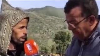 Sauvetage de Rayan  la colère froide de son père face au journaliste [upl. by Eletnahs805]