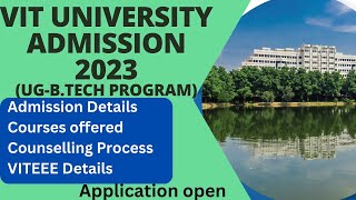 VITEEE 2023  VIT university admission  How to apply [upl. by Lateehs262]