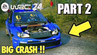 HUGE UPDATE FIXES GAME   EA WRC 24 Career Part 2  Moza R5 [upl. by Merralee]