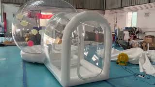 Balloon Bubble tent [upl. by Sibilla]