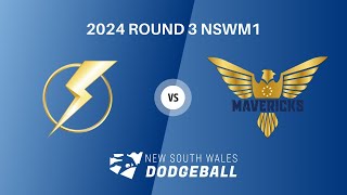 2024 NSWDL R3 Mens Div 1 Kingsford Mavericks vs Liverpool Lightning [upl. by Aikim759]