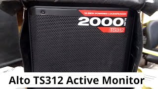 Alto TS312 12quot 1000watt Active Monitor [upl. by Secnarfyram]