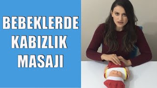 Bebeklerde kabızlık masajı nasıl yapılır [upl. by Alejoa]